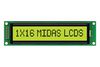MIDAS DISPLAYS MC11615A6W-SPTLY-V2