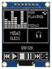MIDAS DISPLAYS MDOB128128CV-WS