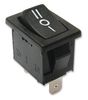 E-SWITCH R1966DBLKBLKCF