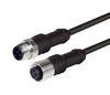 L-COM M12M12F4D-1