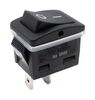 E-SWITCH RCA1913W1ABLKBLKWHT3