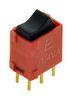 E-SWITCH 400UDP1R1BLKM2RE