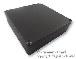 HAMMOND 1590QBK BOX, DIECAST, IP54, 120X120X32MM