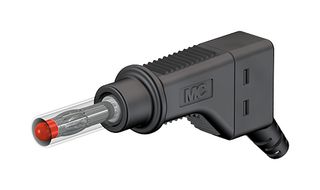 STAUBLI 66.9328-21 PLUG, 4MM, SHROUDED, BLACK