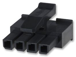 TE CONNECTIVITY - AMP 1445022-4 CONNECTOR HOUSING, RCPT, 4 WAY, NYLON