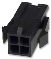 TE CONNECTIVITY - AMP 794615-4 HOUSING, PLUG, 2 ROW, 4 WAY, NYLON