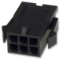 AMP - TE CONNECTIVITY 794615-6 PLUG, PANEL, DUAL ROW, 6WAY