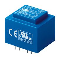 BLOCK AVB0.5/2/12 TRANSFORMER, 0.5VA, 2 X 12V