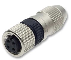 HARTING 21 03 111 2405 CONNECTOR, FEMALE, M12, 4 POLE