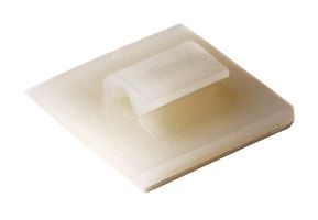 HELLERMANNTYTON 151-14003 CABLE CLIP, S/ADH, 5MM, NAT, PK50