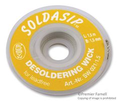 EDSYN SW021/1,5 BRAID, DESOLDERING, 1.5M, 1.5MM