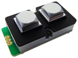 MULTICOMP MCAK102BSSSWPMM KEYPAD, METAL, IP67, 1X2