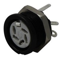 DELTRON COMPONENTS 651-0510 SOCKET, DIN, PANEL, 240DEG, 5POLE