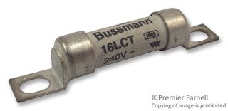 EATON BUSSMANN 16LCT FUSE, HRC, HIGH SPEED, 16A