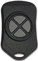 CAMDENBOSS 2955-20R-4 CASE, KEYFOB, FOUR BUTTON, ABS, BLACK
