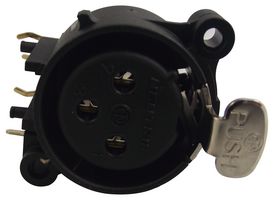 NEUTRIK NC3FAAH2 XLR Audio Connector, Socket, 3, PCB Moun