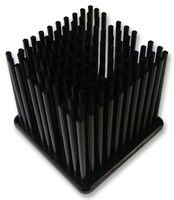MALICO MBH375002-33P/2.6 Heat Sink, BGA, Black Anodized, BGA, 2.1 C/W, 25 mm, 35 mm, 35 mm RoHS Compliant: Yes