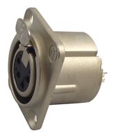 NEUTRIK NC4FD-LX CONNECTOR, XLR, RECEPTACLE, 4 POSITION