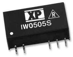 XP POWER IW1205SA CONVERTER, DC/DC, 2:1I/P, 1W, 5V