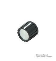 MULTICOMP CF-AZ-M-S(6.4)E KNOB, PLASTIC, 13.4MM, AL CAP