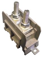 ENTRELEC - TE CONNECTIVITY 011514023 TERMINAL BLOCK, DIN RAIL, 2POS, 12AWG
