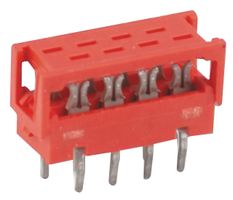 AMP - TE CONNECTIVITY 215570-6 CONNECTOR, 6WAY, AWG28, 1.27