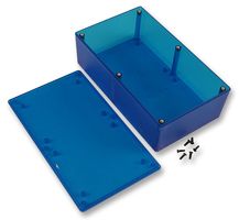 HAMMOND 1591XXETBU BOX, ABS, BLUE, 193X113X61MM