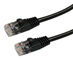 VIDEK 2965-8BK PATCH LEAD, CAT5E, BLACK, 8M