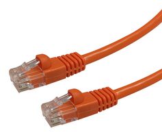 VIDEK 2965-5RG PATCH LEAD, CAT5E, ORANGE, 5M
