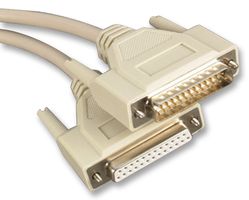 VIDEK 1135 LEAD, RS232 25W D PLG-SKT, 3M