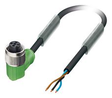 PHOENIX CONTACT 1694509 SENSOR CORD, 3P, M12 RCPT-FREE END, 1.5M
