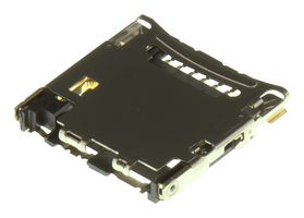 HIROSE / HRS DM3CS-SF CONNECTOR, MICRO SD, HINGED, SMT, R/A