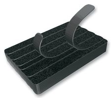 PANDUIT HLB2S-C0 CABLE TIE, HOOK AND LOOP, STACKED, PK100