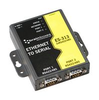 BRAINBOXES ES-313 SERVER, ENET-SERIAL, 2 PORT, RS422/485