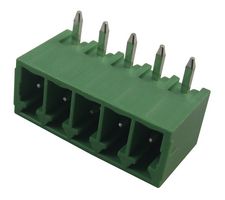 WURTH ELEKTRONIK 691322110005 TERMINAL BLOCK, HEADER, 5WAYS, TH R/A