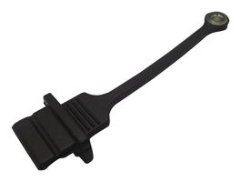 AMPHENOL COMMUNICATIONS SOLUTIONS MUSB2A111024BP DUST CAP, USB TYPE A, BLACK
