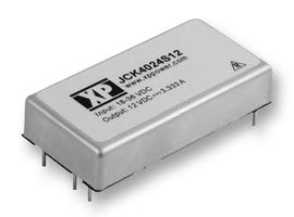 XP POWER JCK4024D15 DC/DC CONVERTER, 40W, 2:1, DUAL, 15V