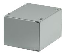 HAMMOND 1415F Enclosure, 1415 Series, Utility Box, 178 mm, 203 mm, 254 mm, Steel, Grey RoHS Compliant: Yes