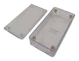 HAMMOND 1591ETCL TRANSLUCENT ENCLOSURE, CLEAR 191X110X57