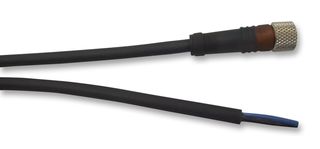 LUMBERG AUTOMATION RKMV 3-224/2 M LEAD,PUR, M8 SKT-FREE END, 3P, 2M