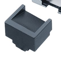 WURTH ELEKTRONIK 726151104 DUST CAP, PE, BLACK, RJ45 CONNECTOR