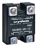 SENSATA/CRYDOM SSC1000-25-24 SSR, 1000VDC/25A, 24VDC IN