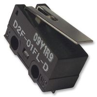 OMRON ELECTRONIC COMPONENTS D2F01FLD MICROSWITCH, D2F01FLD