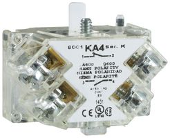 SQUARE D BY SCHNEIDER ELECTRIC 9001KA1 CONTACT BLOCK, 240V, SCREW CLAMP