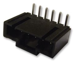 MOLEX 70553-0040 CONNECTOR, HEADER, 6POS, 1ROW, 2.54MM