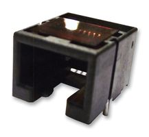 MOLEX 85502-5009 MOD CONN, R/A JACK, 4P4C, 1PORT, SMT