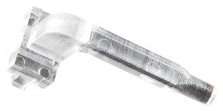 LUMEX LPF-C011303S Light Pipe, Right Angle, 22 mm, Circular, 1, Transparent, PC Board RoHS Compliant: Yes