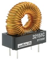MURATA POWER SOLUTIONS 32102C INDUCTOR, 1MH, 0.45A TH TOROID