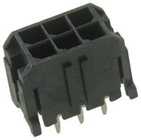 MOLEX 43045-0613 CONNECTOR, HEADER, 6POS, 2ROW, 3MM