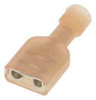 MOLEX 19003-0107 FEMALE DISCONNECT, 4.75MM, 22-18AWG, RED